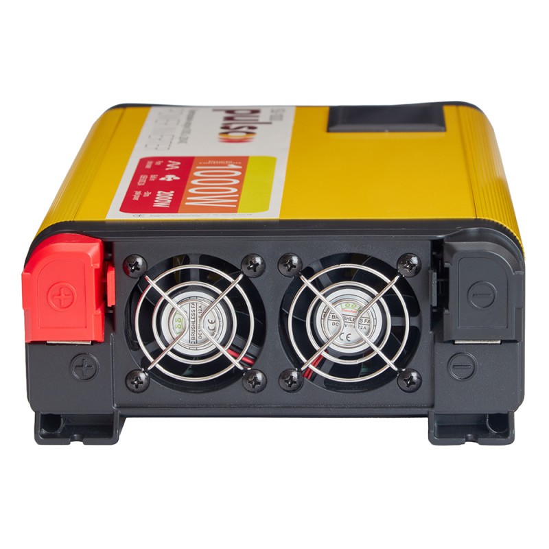 Преобраз. напряжения PULSO/ISU-1000/12V-220V/1000W/USB-5VDC2.0A/син.волна/клеммы
