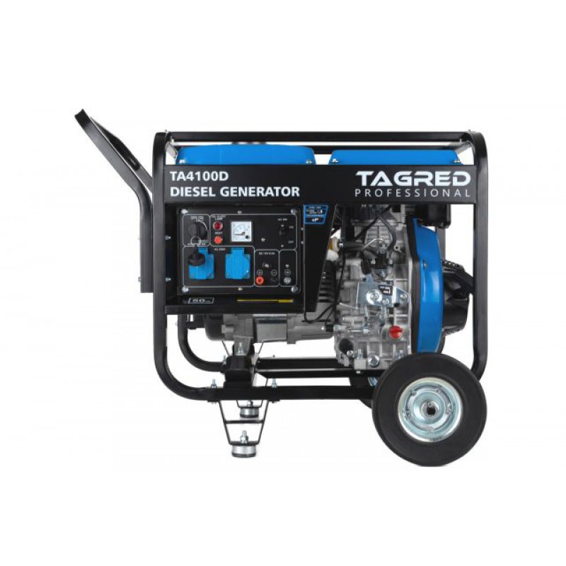 Дизельний генератор TAGRED TA4100D + газова плитка Orcamp CK-505 + електричний обігрівач Gardyer HE2000
