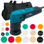 Роторная полировальная машина PROFI-TEC PPM-607SR SET (600 Вт, диски 30/50/75 мм)
