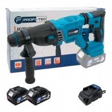 Аккумуляторный перфоратор PROFI-TEC PBH201BL POWERLine  (2×PT2040МP (4.0 Ач), зарядное устройство)