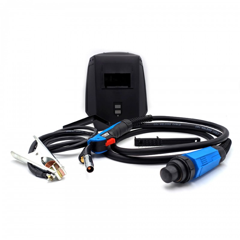 Сварочный инверторный полуавтомат Profi MIG, MMA(220V, 7.2кВт, 20-250А, электрод 1,6-5мм, проволока 0.6-1мм, к-т мощности 0.98, раб. цикл 60%, IP2IS)с аксессуарами FORSAGE F-MIG/MMA250