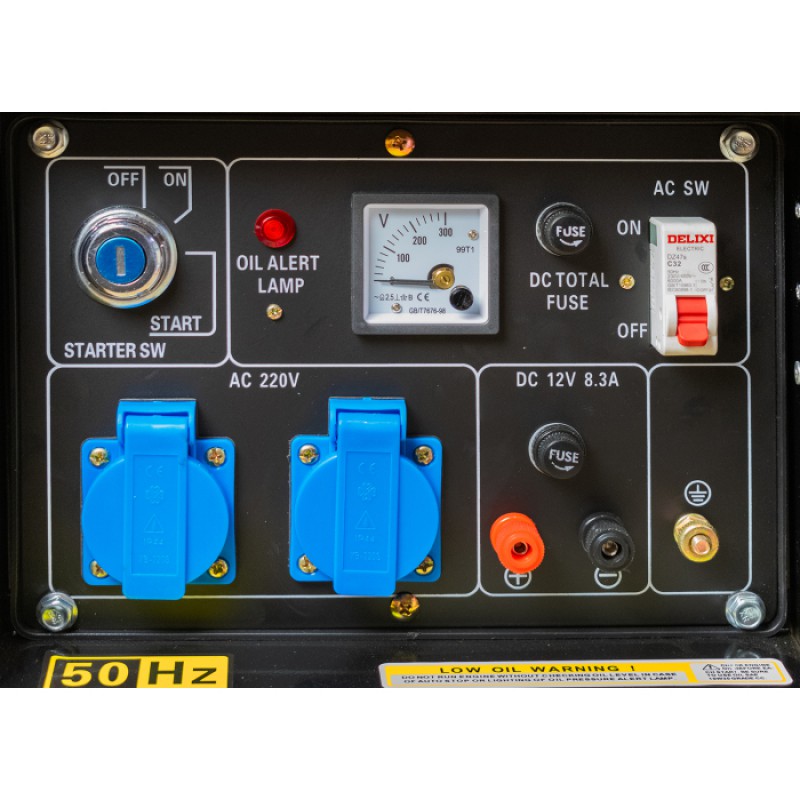 Дизельный генератор 8 кВт KRAISSMANN 10000 DG 1 RED ENERGY LINE (открытого типа)