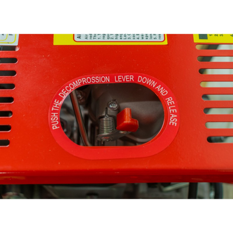 Дизельный генератор 8 кВт KRAISSMANN 10000 DG 1 RED ENERGY LINE (открытого типа)