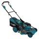 Аккумуляторная газонокосилка PROFI-TEC EcoCut 51 Pro (40 В (2×20 В), бесщеточный двигатель, мульчирование, ширина 510 мм, высота 30 - 80 мм, травосборник 50 л) без АКБ и ЗУ, коробка, заглушка для мульчирования