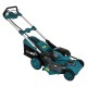 Аккумуляторная самоходная газонокосилка PROFI-TEC EasyMow 51 Pro (40 В (2×20 В), бесщеточный двигатель, мульчирование, ширина 510 мм, высота 30 - 80 мм, травосборник 50 л) 2×PT2080EP (8.0 Ач), ЗУ QBCD20/4 dual quick, коробка, заглушка для мульчирования