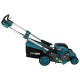 Аккумуляторная самоходная газонокосилка PROFI-TEC EasyMow 51 Pro (40 В (2×20 В), бесщеточный двигатель, мульчирование, ширина 510 мм, высота 30 - 80 мм, травосборник 50 л) 2×PT2080EP (8.0 Ач), ЗУ QBCD20/4 dual quick, коробка, заглушка для мульчирования