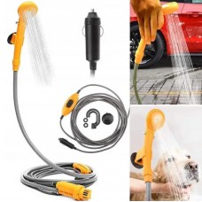 Автомобильный душ от прикуривателя SHOWER SET AA2-2 / Портативный туристический душ автомойка / Авто-душ