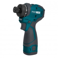 Аккумуляторный шуруповерт  PROFI-TEC PPCD5516Q Professional (16 В, безщітковий двигун, 55 Нм, хвостовик під біти 1/4″) 2×PPT1620 (2.0 Аг), ЗП BC16V, кейс