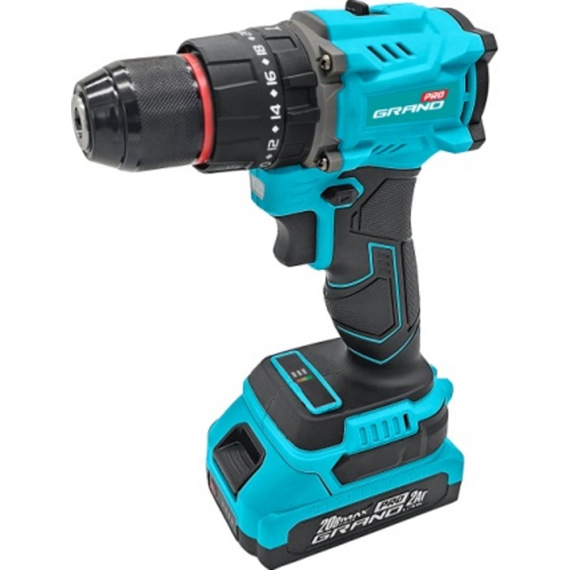 Дриль акумуляторний ТАК-20/2 UBL PRO (BRUSHLESS)