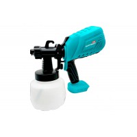 Акумуляторний фарбопульти Grand КЕ-20V/PRO (без АКБ і ЗУ), Щітковий двигун, 20В/4Ач, 200Вт, 400-600мл/хв, бак - 1200мл, коробка