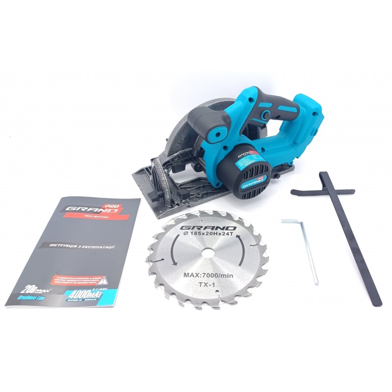 Акумуляторна пилка дискова ПД-20 BL/PRO (BRUSHLESS) (без АКБ та ЗУ)