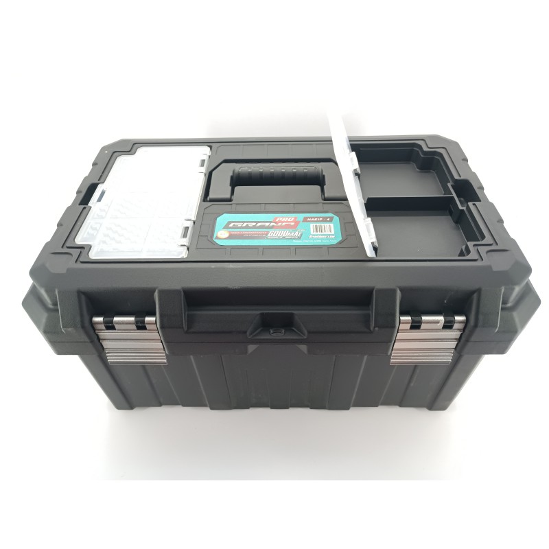 Набір акумуляторних інструментів Grand № 4 (МШУ-20BL/PRO+ДА-20/13UBL+АГ-800UBL+ПА-20/26BL)