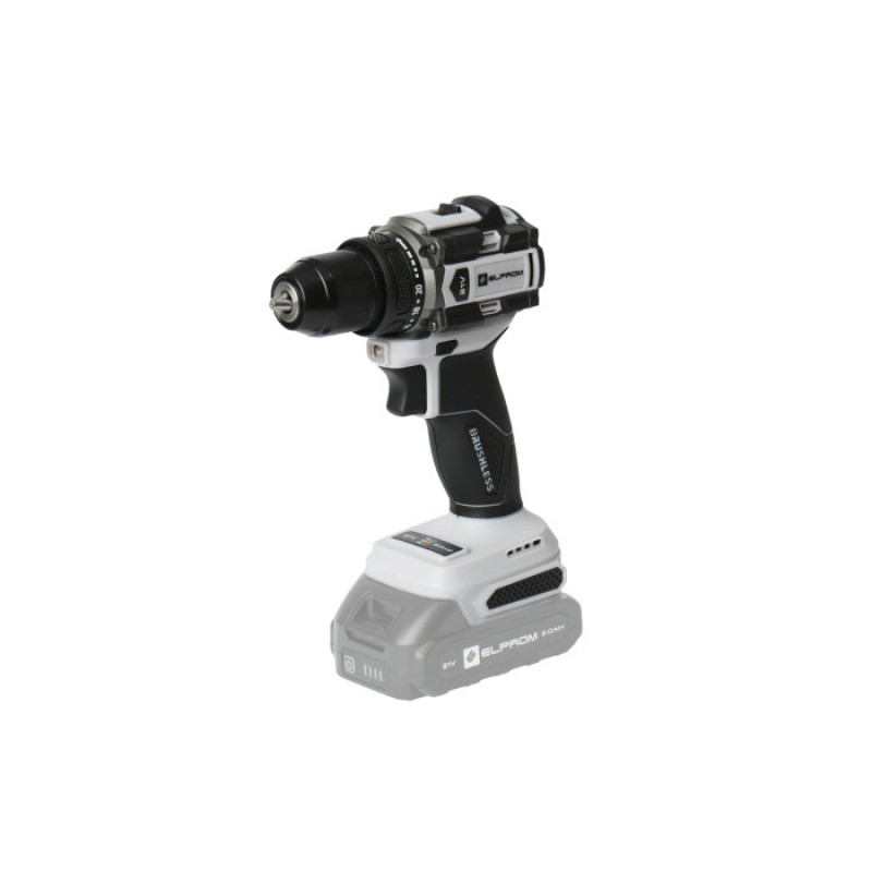 Шуруповерт акумуляторний Елпром EDSA-21V-60 Professional 60 Нм без акумуляторів та зарядного пристрою