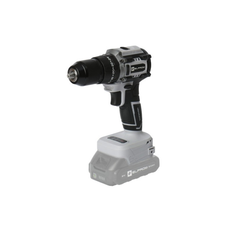 Шуруповерт акумуляторний Елпром EDSA-21V-60 IMPACT Professional 60 Нм без акумуляторів та зарядного пристрою