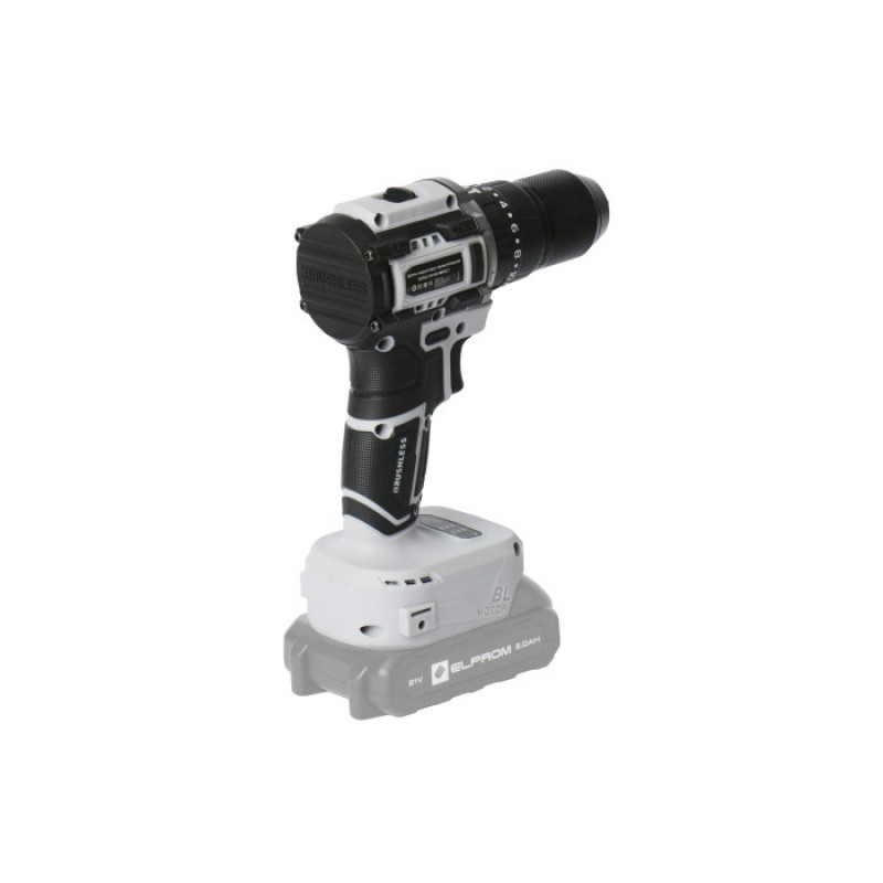 Шуруповерт акумуляторний Елпром EDSA-21V-60 IMPACT Professional 60 Нм без акумуляторів та зарядного пристрою