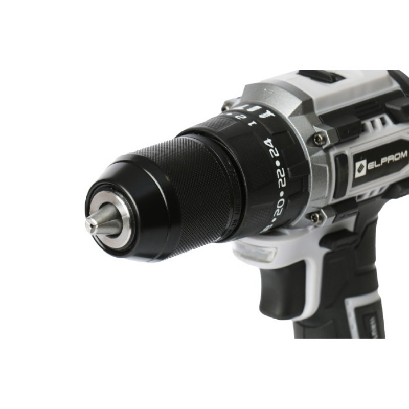 Шуруповерт акумуляторний Елпром EDSA-21V-60 IMPACT Professional 60 Нм без акумуляторів та зарядного пристрою