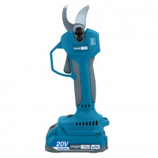 Акумуляторний секатор PROFI-TEC PES28 UltraCore  (20 В, безщітковий двигун, різ 15 / 25 мм, 150 різ/хв) без АКБ та ЗП, коробка