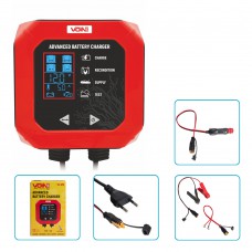 Зарядний пристрій VOIN VL-125 12V/5A/3-120AHR/LCD/Iмпульсний