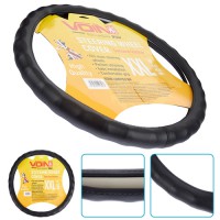Чехол на руль VLOD-L06 BK XXL черный/БУ/кожа один шов Чехол на руль VLOD-L06 BK XXL черный/БУ/кожа один шов