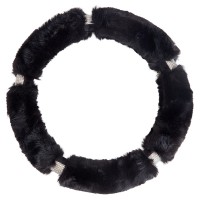 Чехол на руль VLOD-24FA6 BK M черный/БО