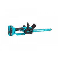 Акумуляторна ланцюгова пила Grand АПЦ-20А/12'-4, 20V/4Аг, 360 м/хв, шини: 30 см, Безщітковий двигун, 2 АКБ, кейс