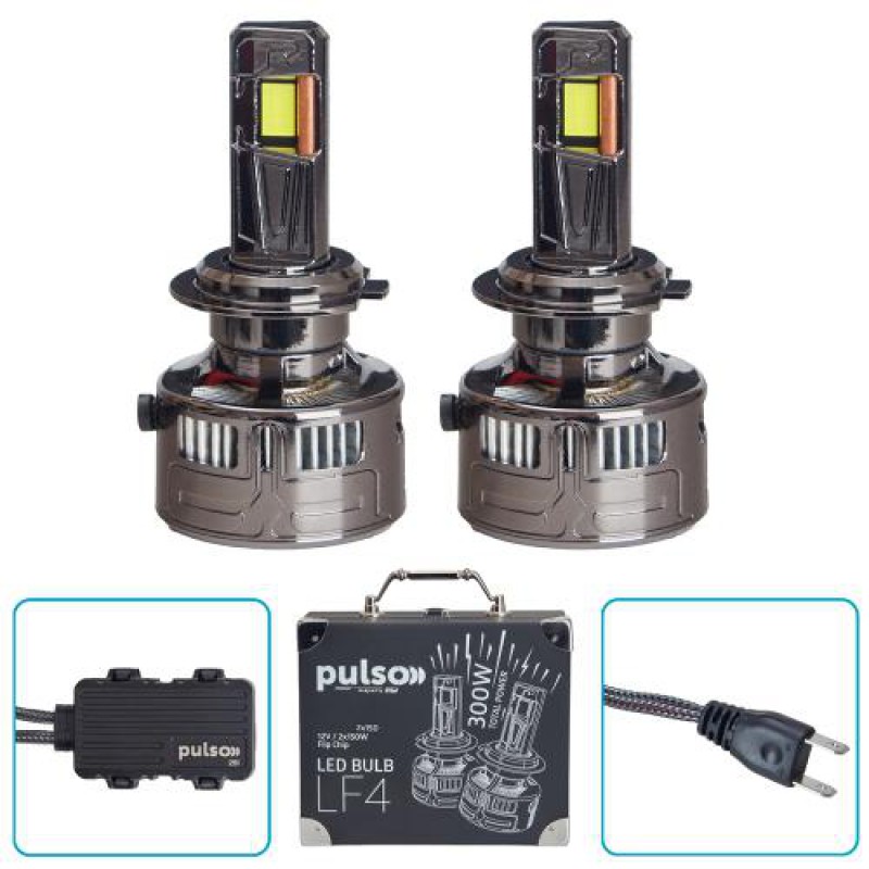 Лампы PULSO LF4-H7/Flip Chip/12V/300W/100000Lm/6000k