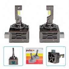 Лампы PULSO LR2-D3S/USA Bridgelux CSP chips/12V/2*55W/10000Lm/6000k