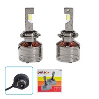 Лампы PULSO LR2-D4S/USA Bridgelux CSP chips/12V/2*55W/10000Lm/6000k