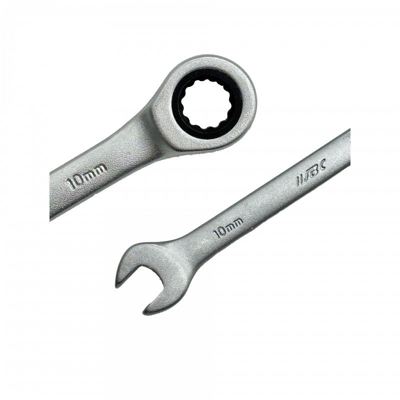 Набор ключей рожково-накидных трещоточных 11пр. (8-19мм) JBC-51112