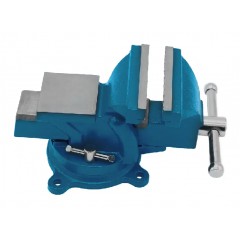 Лещата настільні слюсарні обертові KRAISSMANN SBS 200 DG (губки: 200 мм, вага: 15 кг)