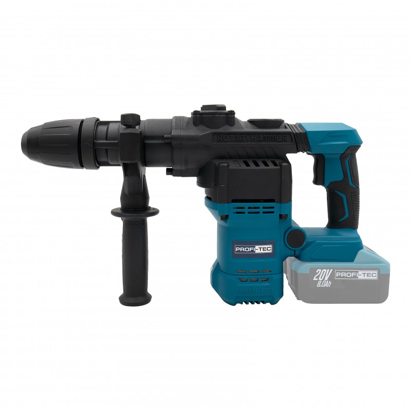 Аккумуляторный перфоратор PROFI-TEC PBH5620 (20 В, 5.6 Дж, SDS-MAX) (без аккумулятора и зарядного устройства)