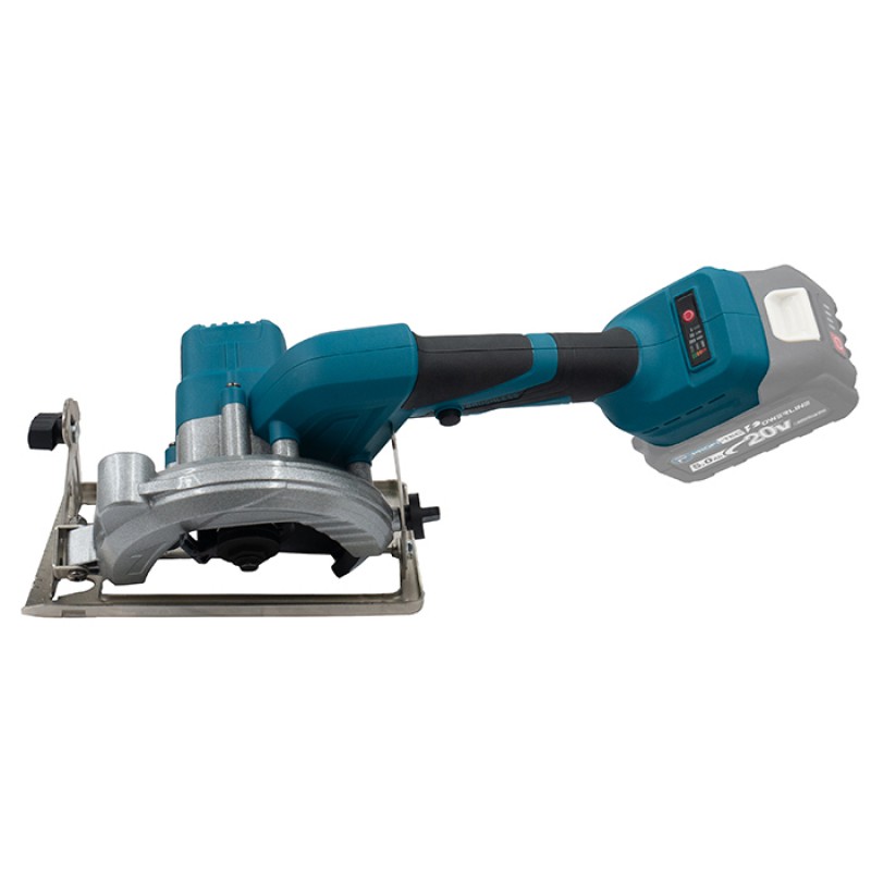 Акумуляторна універсальна дискова пила PROFI-TEC PCA1220BL POWERLine ((20 В, безщітковий двигун, 125 мм, пропил 0 – 41 мм) 1×PT2040EP (4.0Аг), ЗП BC20V, кейс