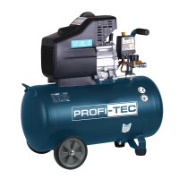 Компресор масляний PROFI-TEC OC-50 (1.5 кВт, 50 л, 8 бар, 200 л/хв, 1 циліндр)