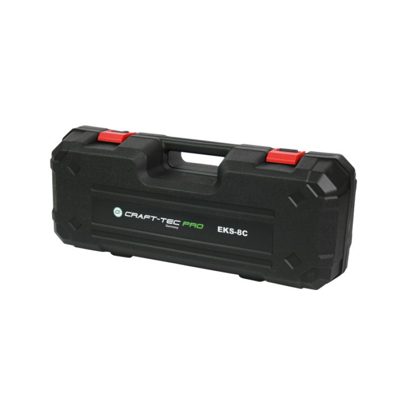 Акумуляторна пила ланцюгова Сraft-tec EKS-8С (Безщітковий двигун, в комплекті 2 акумулятори, зарядний пристрій)