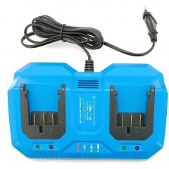 Подвійний зарядний пристрій для акумуляторної пили Kraissmann 18 V