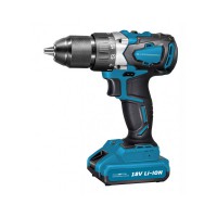 Шурупокрут акумуляторний KRAISSMANN 2000 ABS 18/2 Li (дві АКБ по 2000 мАг, зарядний пристрій, кейс, металевий патрон 13 мм, безщітковий мотор)