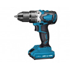 Шурупокрут акумуляторний KRAISSMANN 2000 ABS 18/2 Li (дві АКБ по 2000 мАг, зарядний пристрій, кейс, металевий патрон 13 мм, безщітковий мотор)