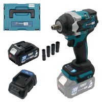 Акумуляторний гайковерт PROFI-TEC DTW500BL POWERLine (1×PT2040MP (4.0 Аг), зарядний пристрій)