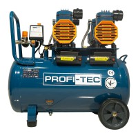Компресор безмасляний PROFI-TEC OFC-50.4 (50 л, 3.0 кВт, 475 л/хв)