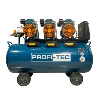 Компресор безмасляний PROFI-TEC OFC-100.6 (100 л, 4.5 кВт, 715 л/хв)