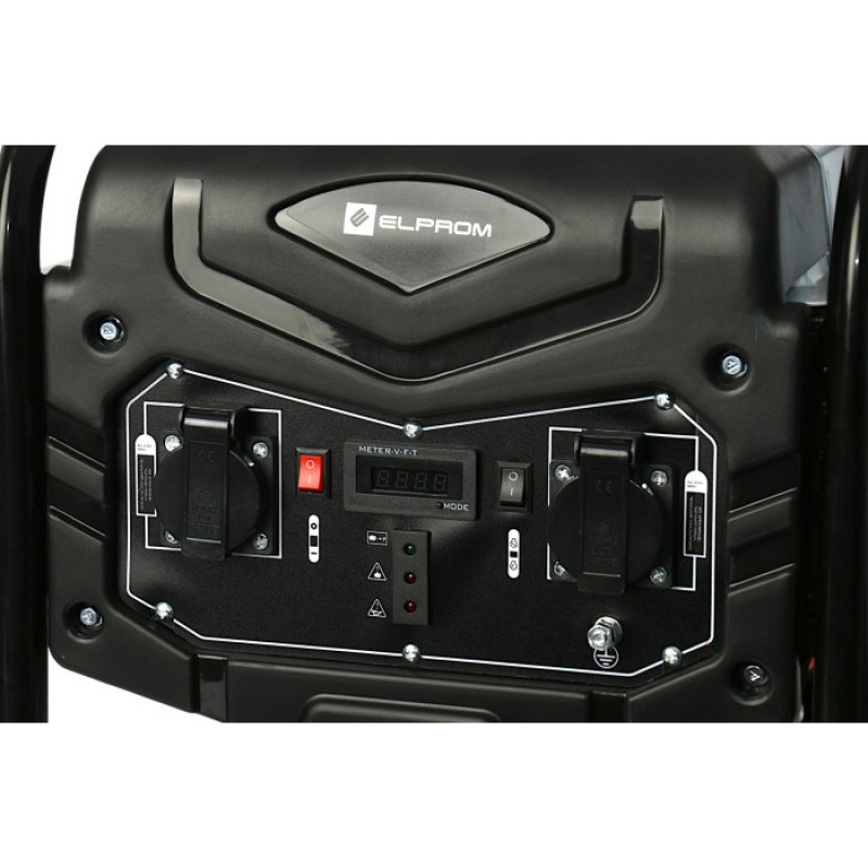 Генератор інверторний бензин/газ Елпром ЕБГ-6500І (мідна обмотка)