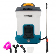 Аккумуляторный опрыскиватель PROFI-TEC PS-12L/20V (20 В, бак 12 л, давление 4.0 бар, 2.9 л/мин) без АКБ и ЗУ, насадки, коробка