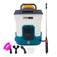 Аккумуляторный опрыскиватель PROFI-TEC PS-10L/20V (20 В, бак 10 л, давление 4.0 бар, 2.9 л/мин) без АКБ и ЗУ, насадки, коробка