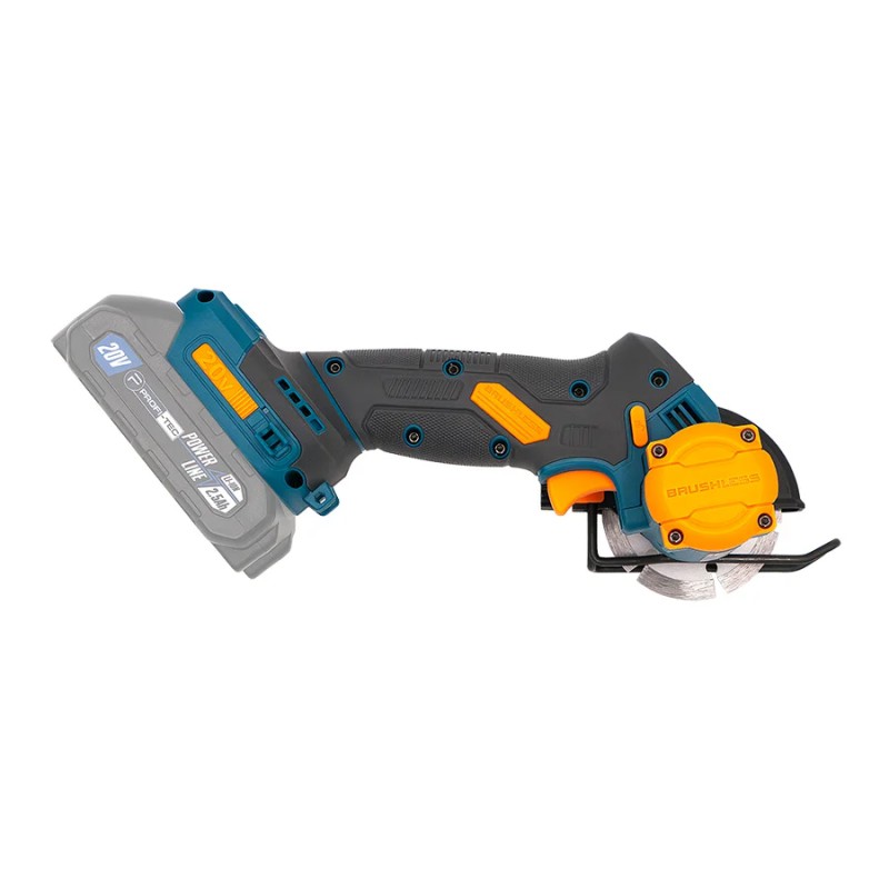 Акумуляторна універсальна дискова пила PROFI-TEC PWS390 UltraCore (1×PT2020VX (2.0 Аг), зарядний пристрій)