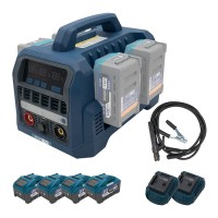Аккумуляторный сварочный аппарат PCWM12080VX Max (4×PT2080VXmax (8.0 Aч), зарядное устройство 2х QBCD20/4 quick