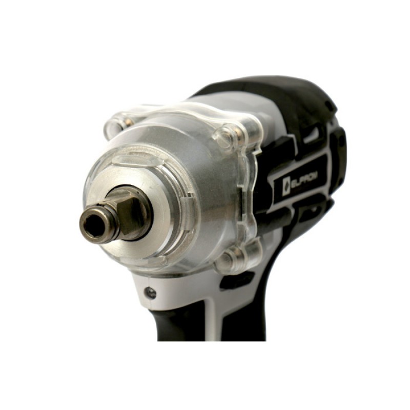 Аккумуляторный гайковерт Элпром GC-21-350N (бесщеточный, с переходником под дрель, 5 головок в комплекте, без аккумулятора и зарядного устройства)
