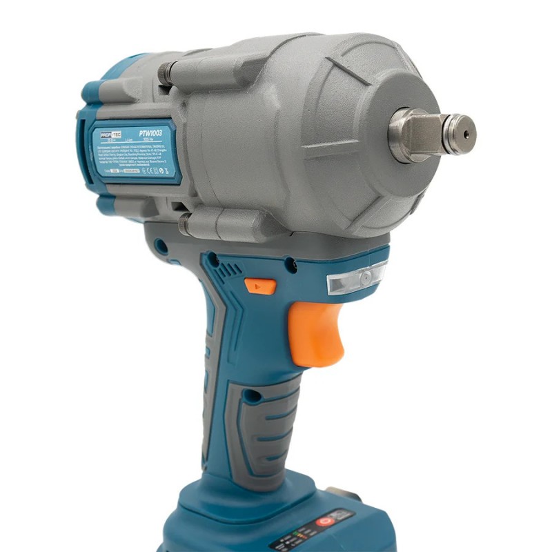 Аккумуляторный гайковерт PROFI TEC PTW1003 (1×PT2040VX (4.0 Ач), зарядное устройство, кейс)