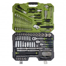 Alloid. Универсальный набор инструмента 1/4"/3/8"/1/2", 131 предм. (6 гран.).(TSN-131P)
