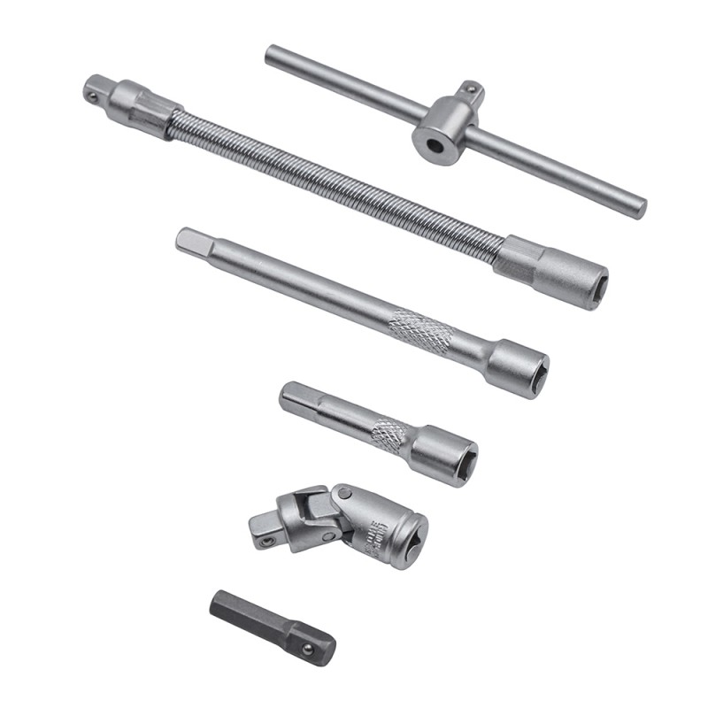 Alloid Base. Набір головок 1/4", 47 предм. 4-14 мм.