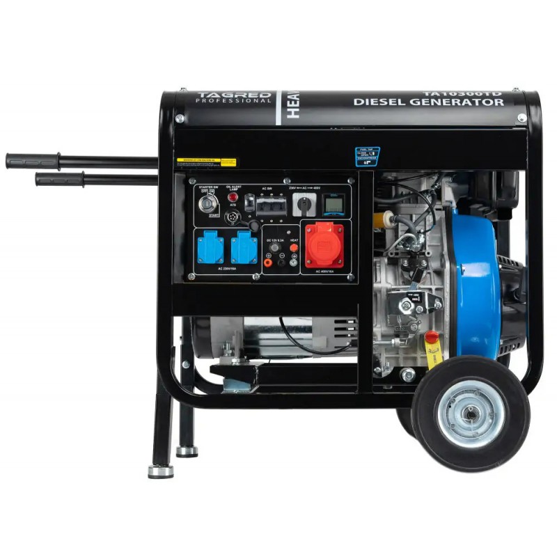 Дизельний генератор TAGRED TA10300TD 230/400 В, 7000 Вт, 14 к.с. з AVR